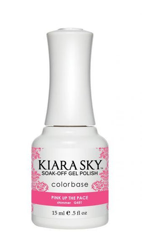 Kiara Sky Gel -G451 Pink Up The Pace-Beauty Zone Nail Supply