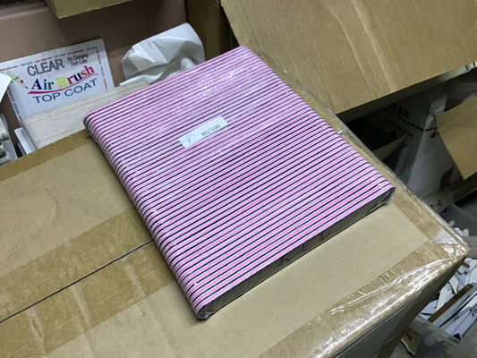 REG 80/100 B/P FILE KIKI PK #F174P-Beauty Zone Nail Supply