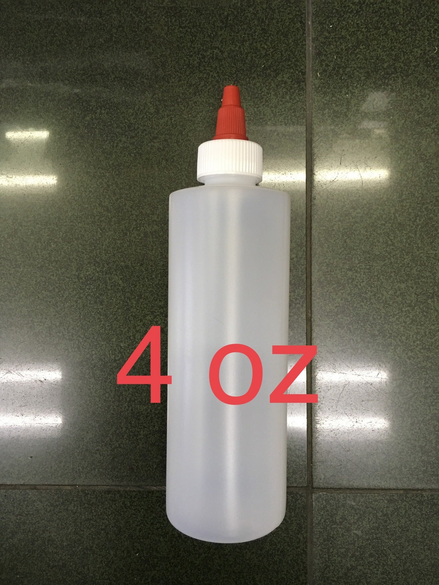 4 oz Empty Plastic Bottle With Cap No Label-Beauty Zone Nail Supply