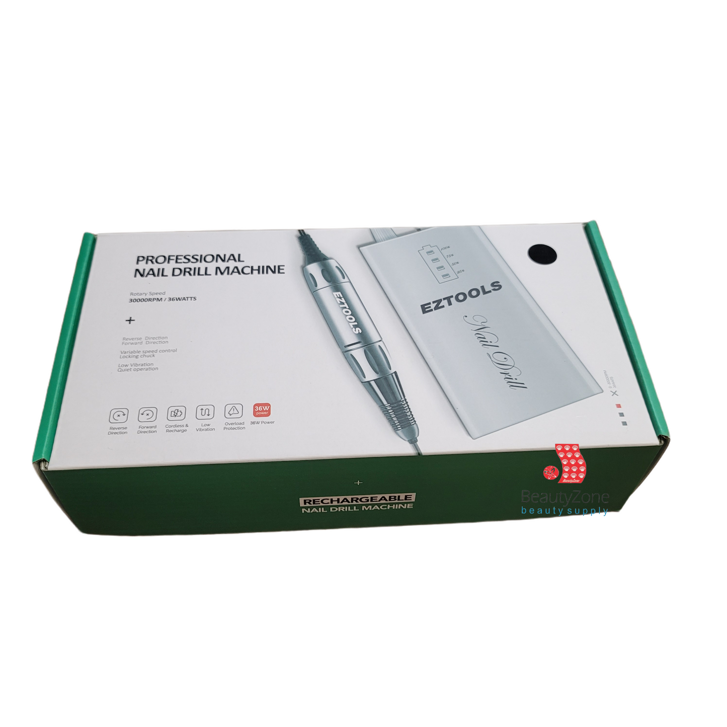 EZTOOLS Precision Nail Drill Rechargeable Machine