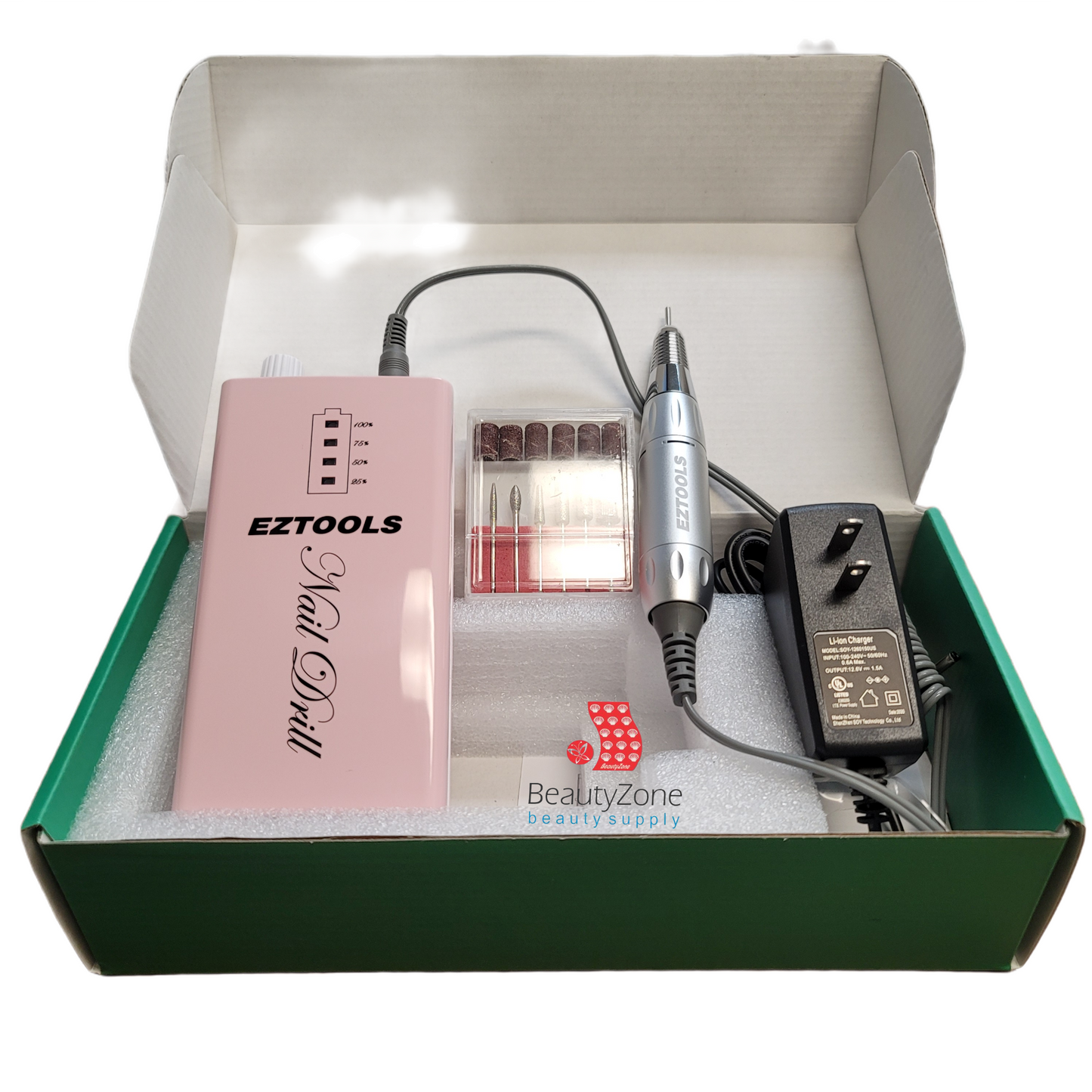 EZTOOLS Precision Nail Drill Rechargeable Machine