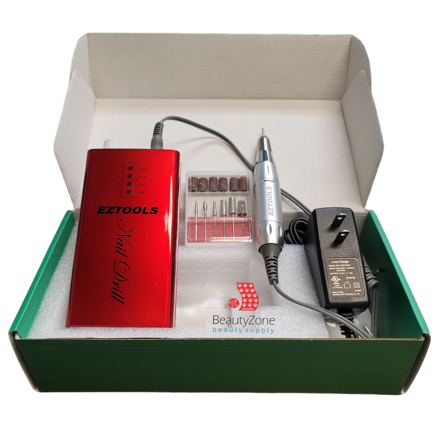 EZTOOLS Precision Nail Drill Rechargeable Machine