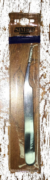 Tweezers Dull 4.5 Sm 912 #9246-Beauty Zone Nail Supply