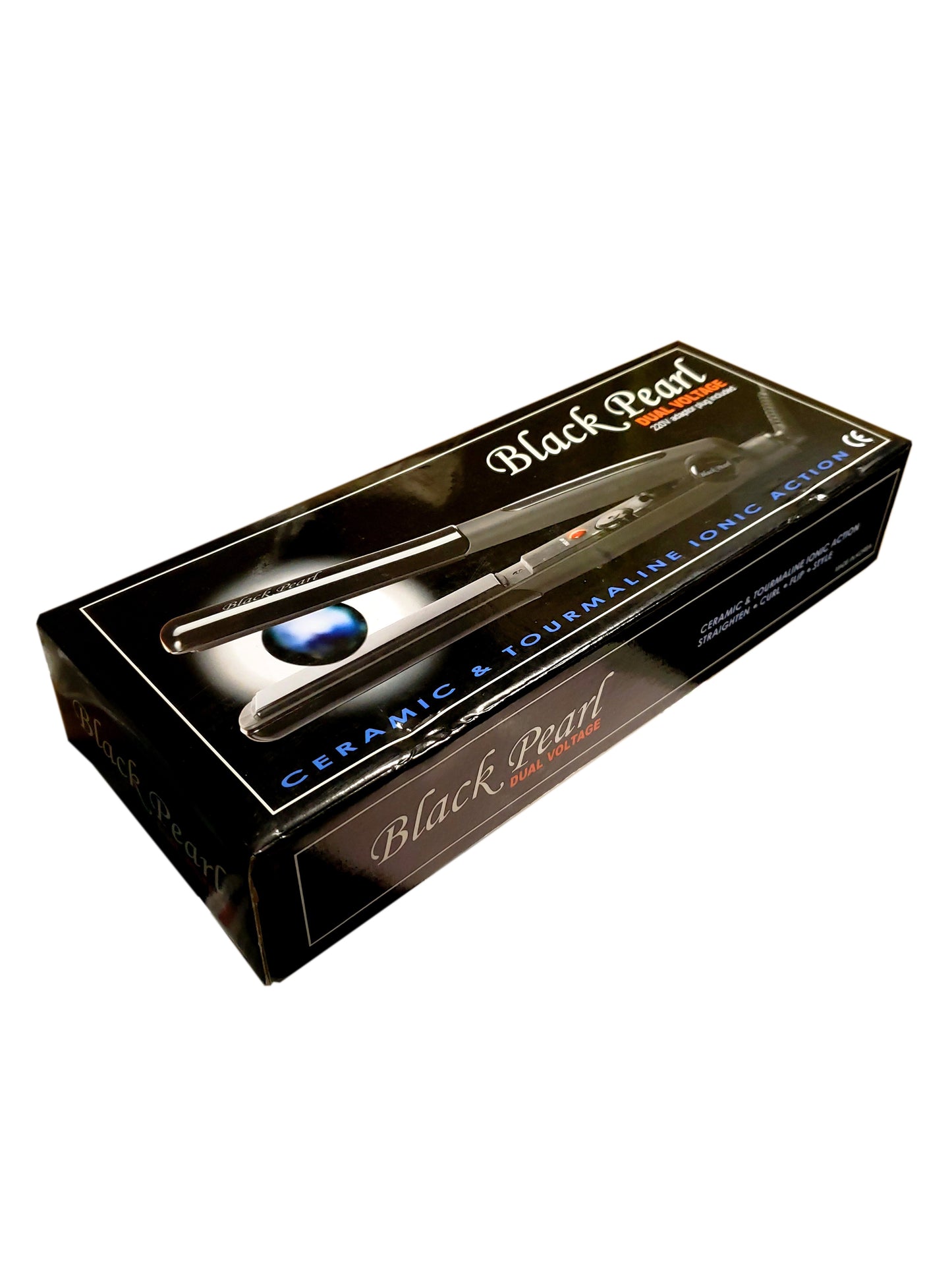 Black pearl ceramic ionic tourmaline 1"-Beauty Zone Nail Supply