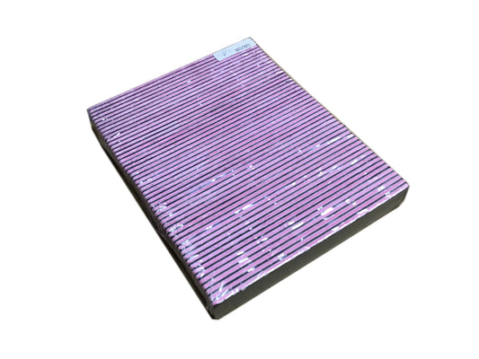 Nail File Jumbo 80/80 Pink Black 50 pc #F182P-Beauty Zone Nail Supply