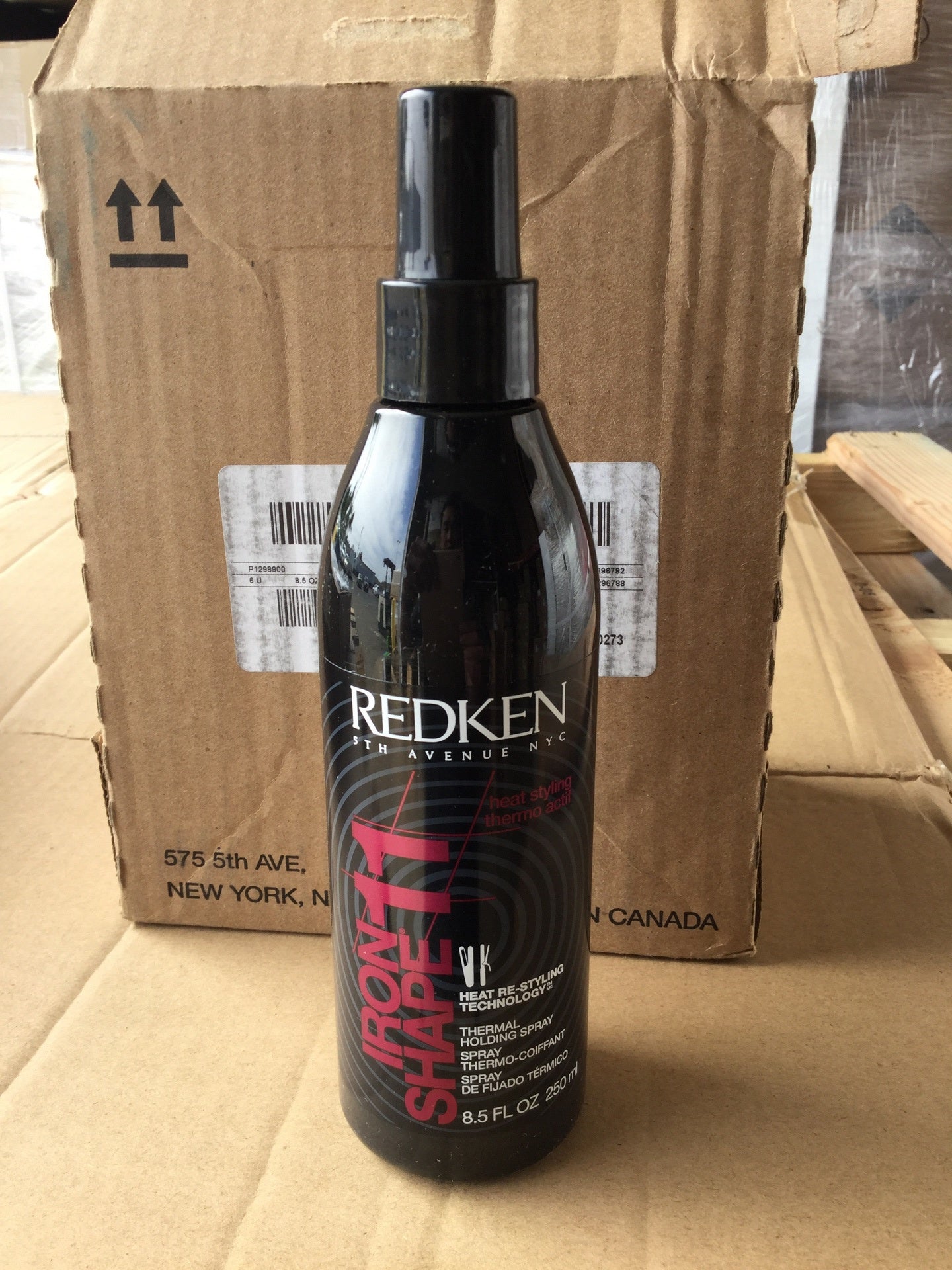 REDKEN 11 IRON SHAPE THERMAL SPRAY 8.5 OZ #9118 - BeautyzoneNailSupply