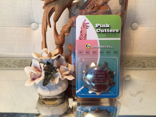 Q-PINK CUTTERS MEDIUM C #6401-Beauty Zone Nail Supply