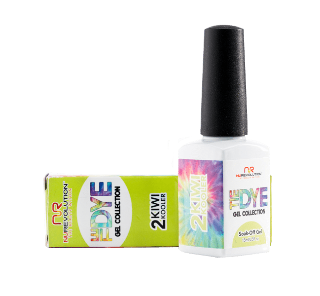 Nurevolution Tiedye Gel #02 Kiwi Kooler 15ml-Beauty Zone Nail Supply