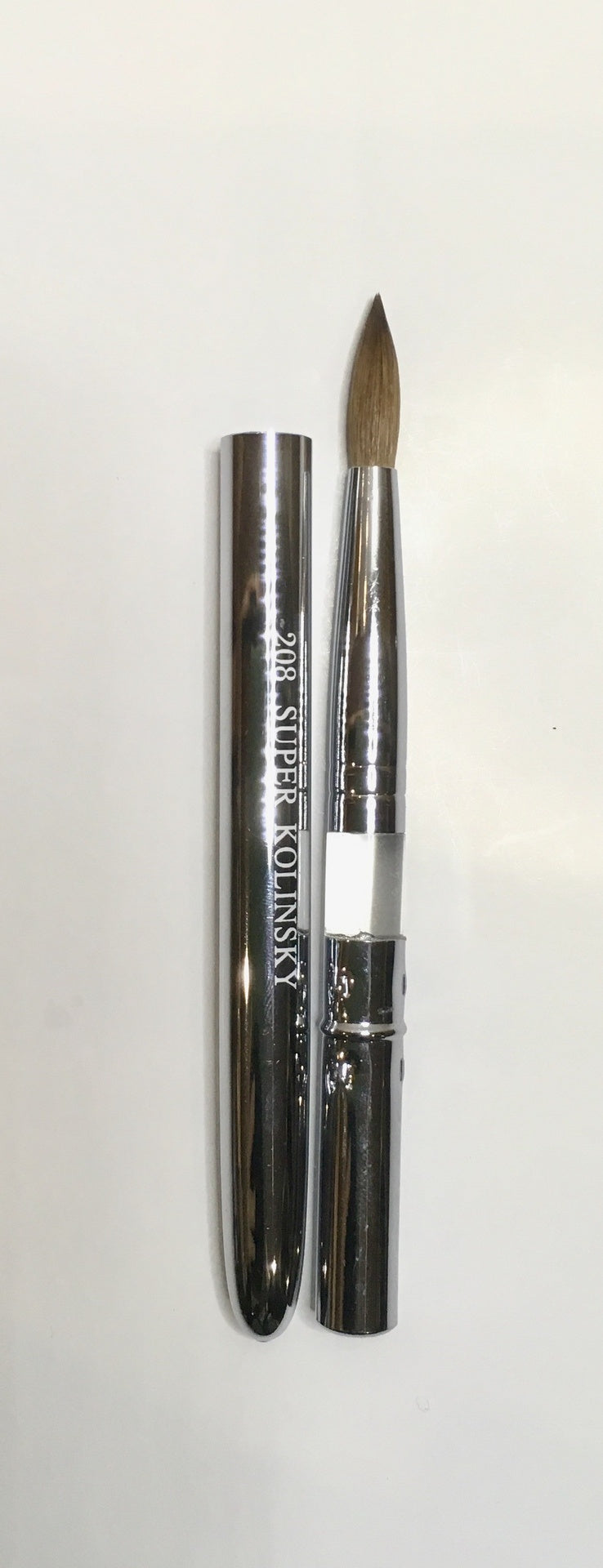 Super Silver Kolinsky 208 Size 08-Beauty Zone Nail Supply