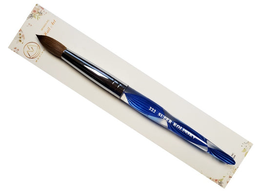 Spiral Nail Acrylic Brush Kolinsky Size 22-Beauty Zone Nail Supply