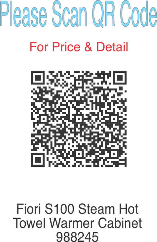 Fiori S100 Steam Hot Towel Warmer Cabinet