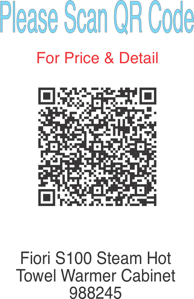 Fiori S100 Steam Hot Towel Warmer Cabinet