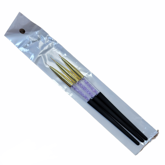 GB06 Nail Art Brush 3 pcs / set