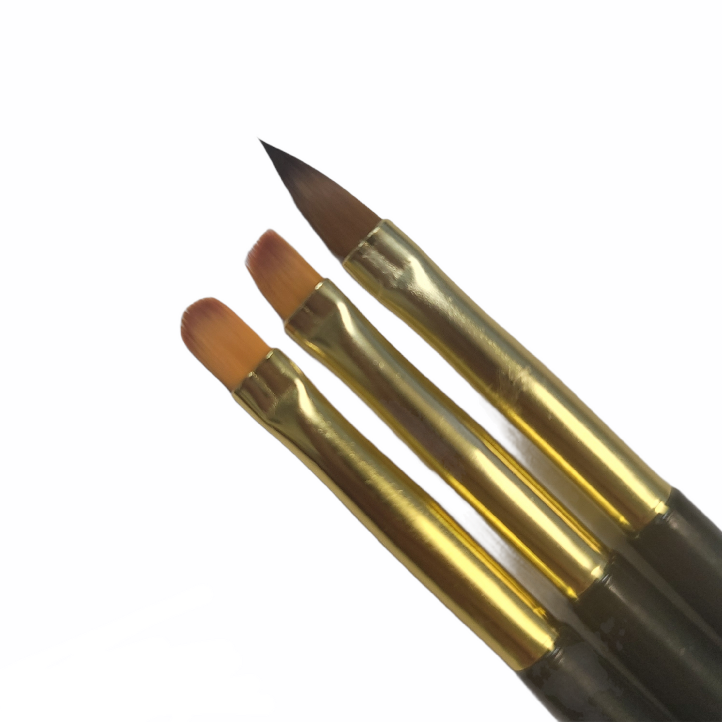 GB07 Nail Art Brush (3pcs/set) Black handle