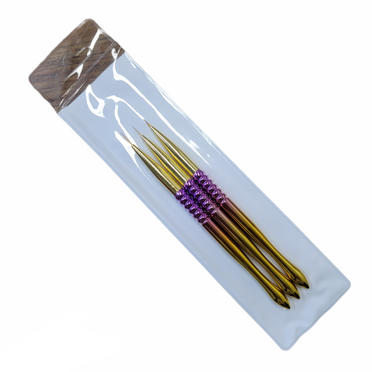 GB902 Nail Art Brush 3 pcs / set