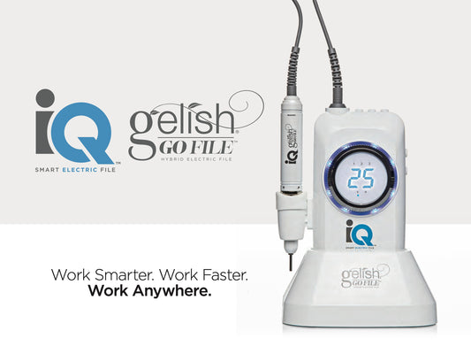 Harmony Gelish Go File IQ Smart File Nail Drill #1168226