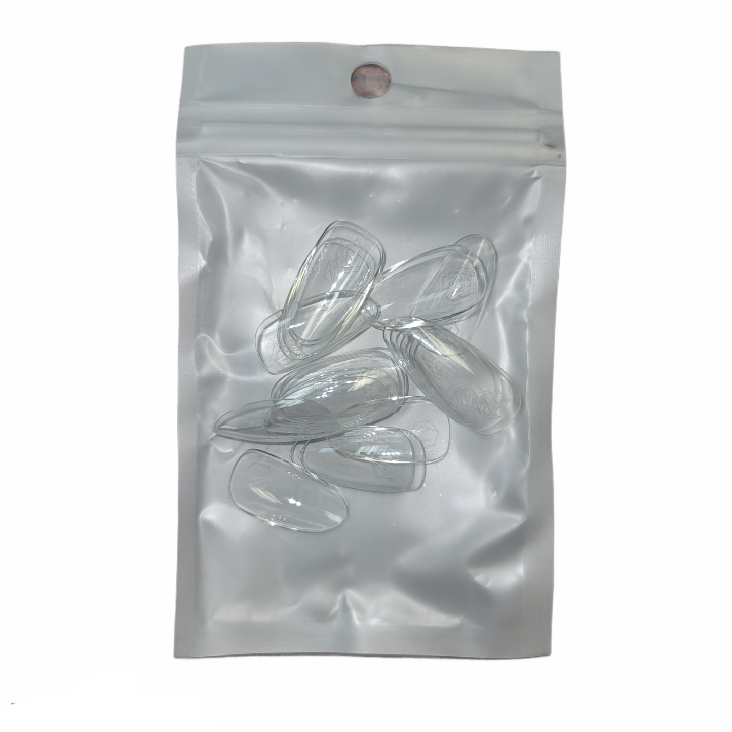 Harmony Gelish Soft Gel Tips Medium Round 50 CT Refill