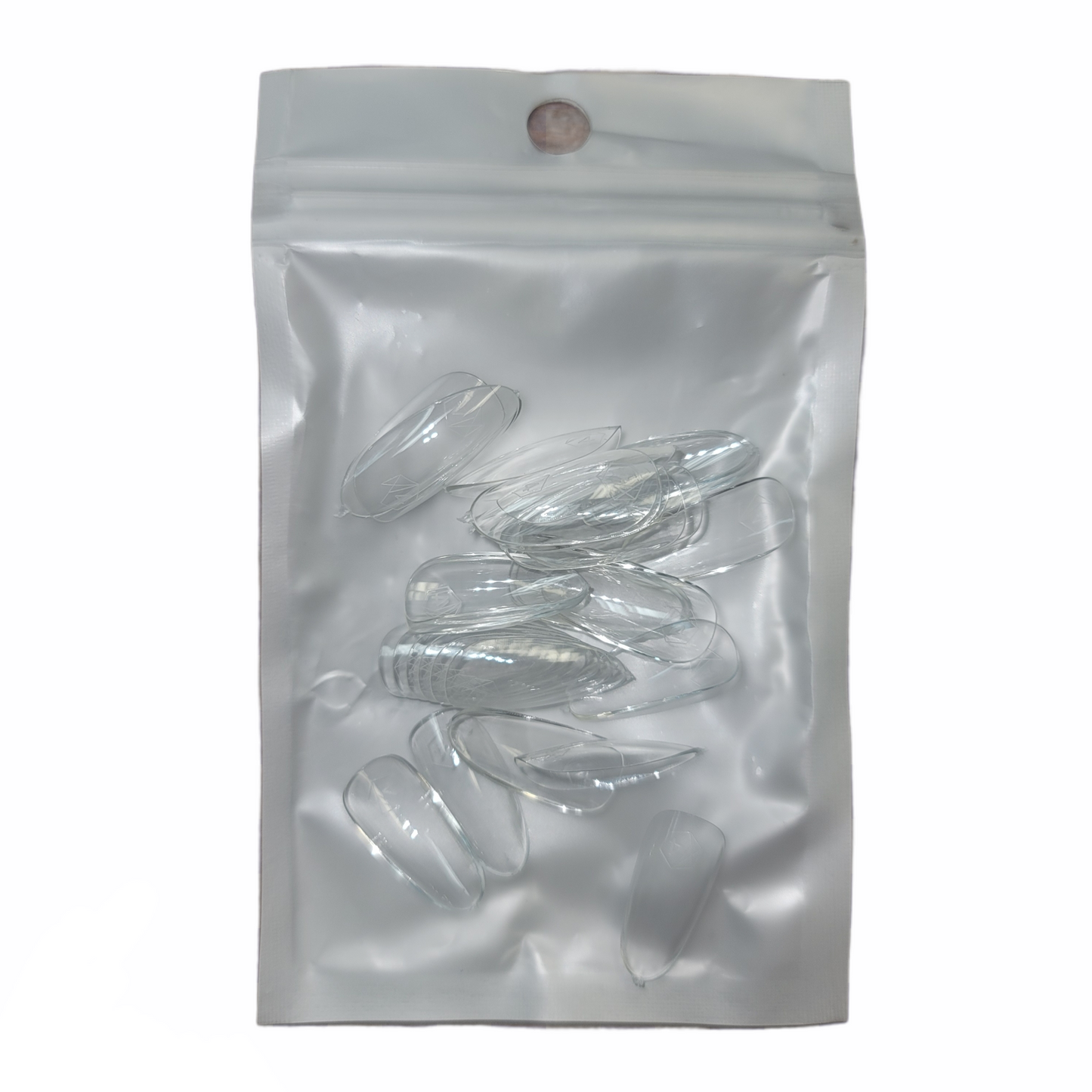 Harmony Gelish Soft Gel Tips Medium Round 50 CT Refill