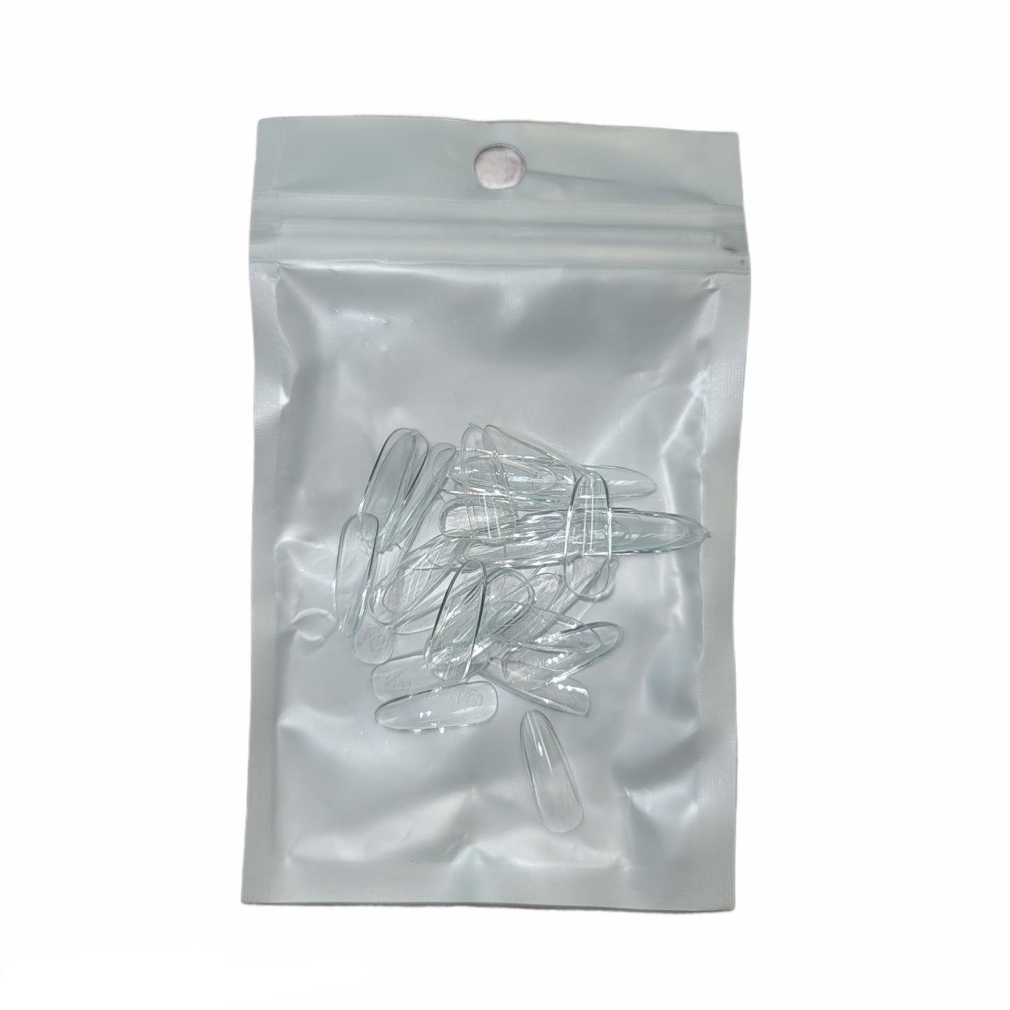 Harmony Gelish Soft Gel Tips Medium Round 50 CT Refill