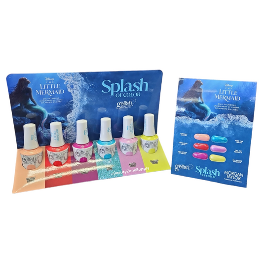 Gelish Soak off Gel Polish Mermaid 6 pc display