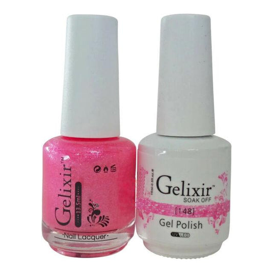 Gelixir Nail Polish Gel & Matching Lacquer 1 PK #148