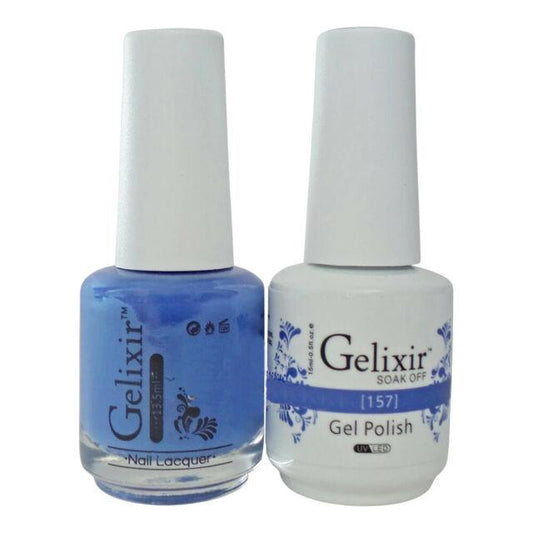 Gelixir Nail Polish Gel & Matching Lacquer 1 PK #157