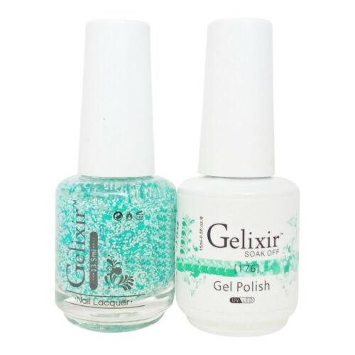 Gelixir Nail Polish Gel & Matching Lacquer 1 PK #176