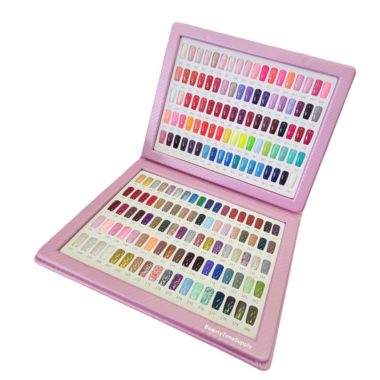 Gelixir Color Swatches Color Chart 180 Color Book