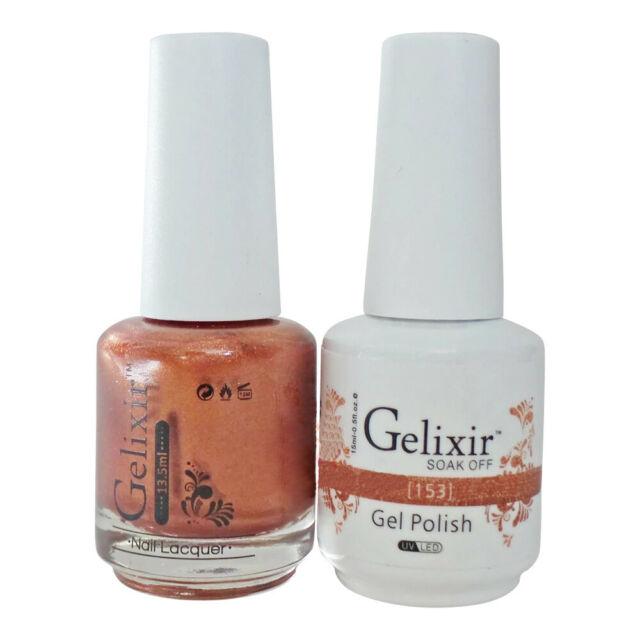 Gelixir Nail Polish Gel & Matching Lacquer 1 PK #153