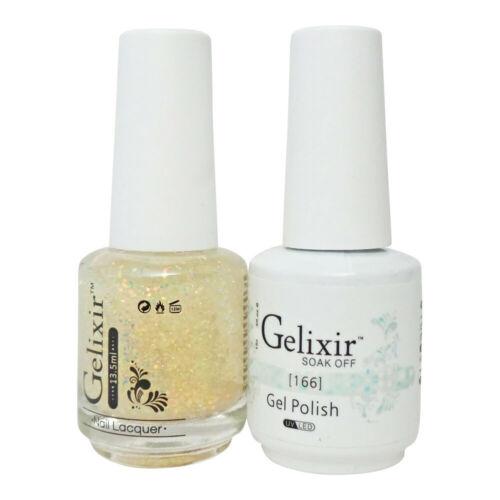 Gelixir Nail Polish Gel & Matching Lacquer 1 PK #166