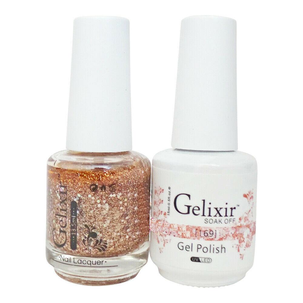 Gelixir Nail Polish Gel & Matching Lacquer 1 PK #169