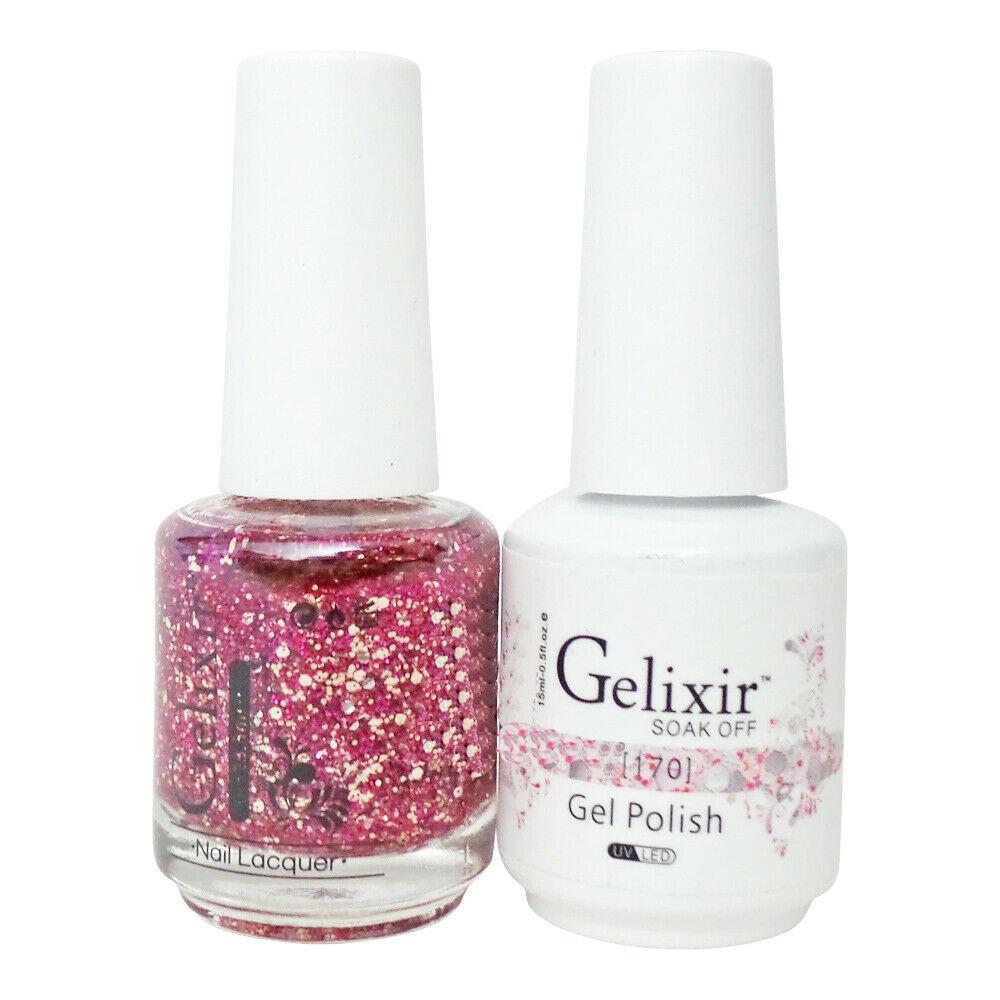Gelixir Nail Polish Gel & Matching Lacquer 1 PK #170
