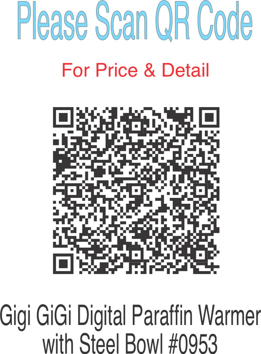 Gigi GiGi Digital Paraffin Warmer with Steel Bowl #0953