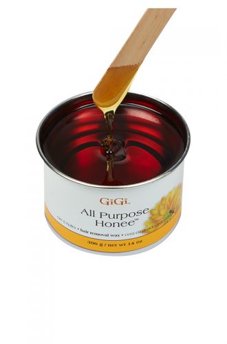 GiGi Wax Can All Purpose Honee 14 oz Soft Wax #0330 - BeautyzoneNailSupply