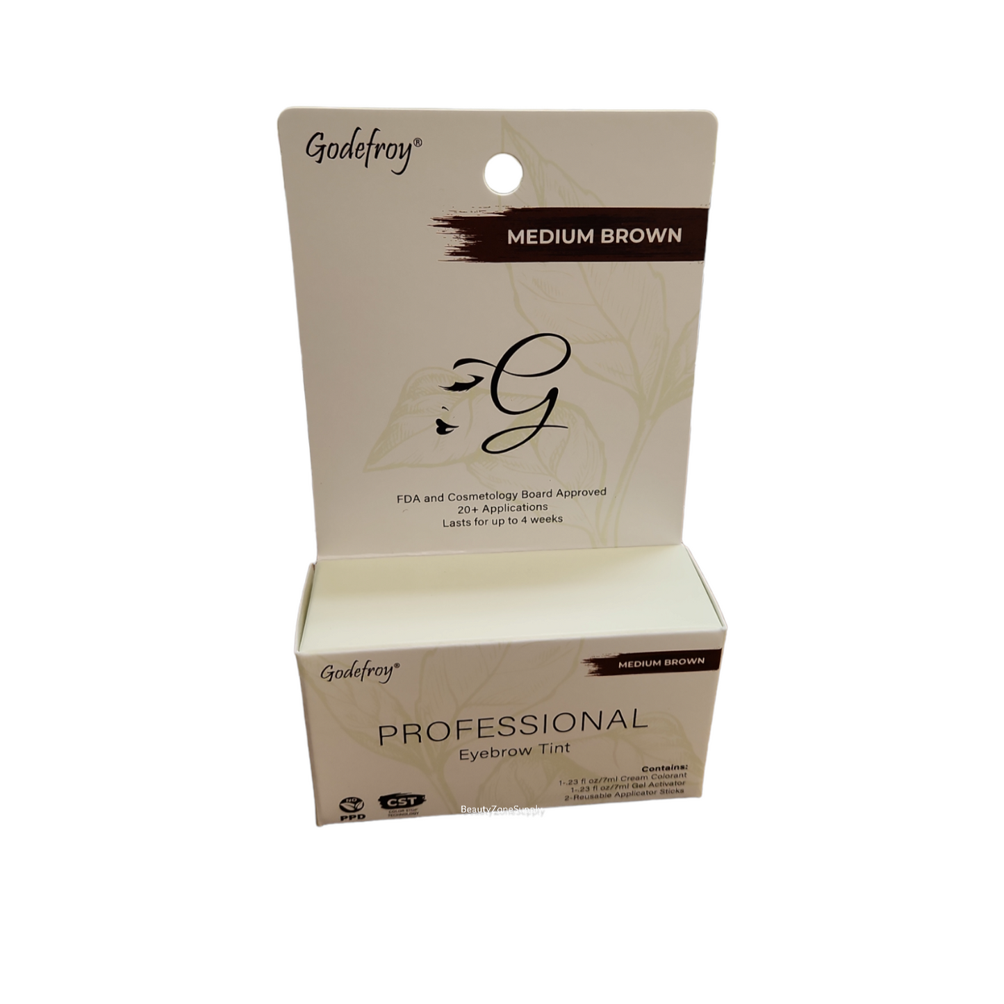 Godefroy Professional Eyebrow Tint 20 Application Medium Brown