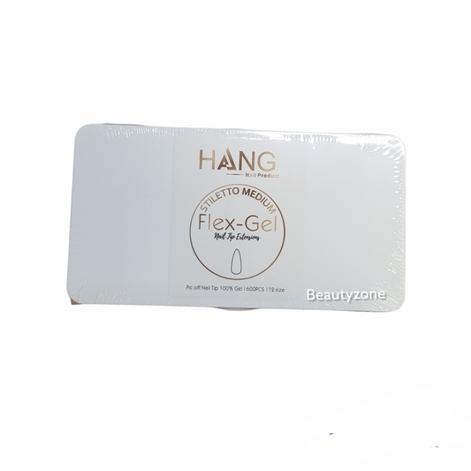 Hang Gel x Tips Stiletto Medium 900 ct / 12 Size