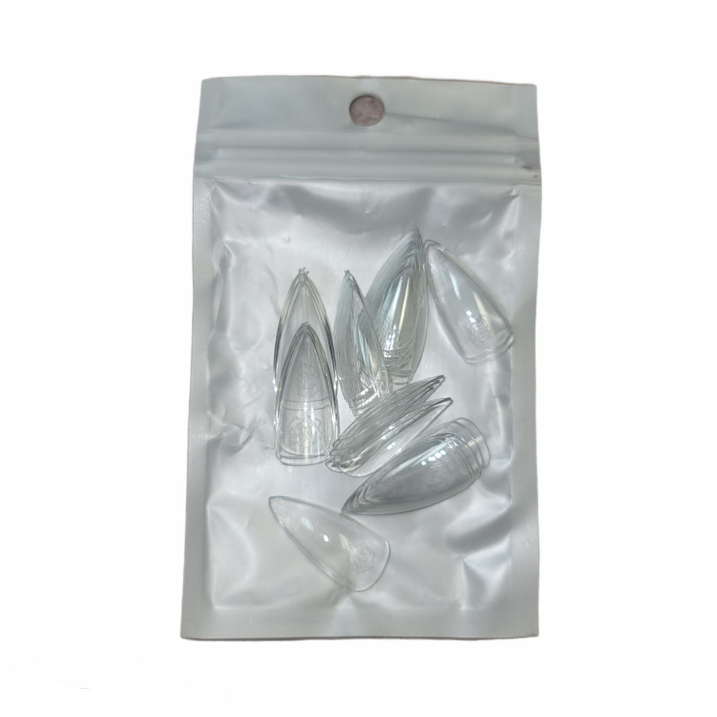 Harmony Gelish Soft Gel Tips Medium Stiletto 50 CT Refill