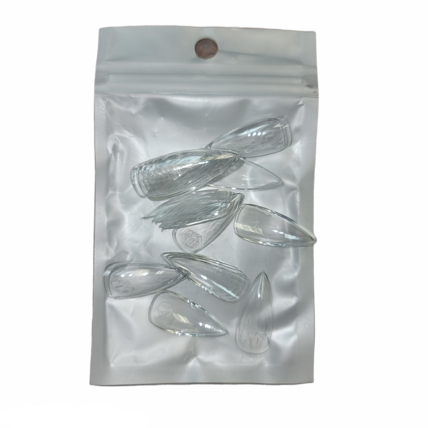 Harmony Gelish Soft Gel Tips Medium Stiletto 50 CT Refill