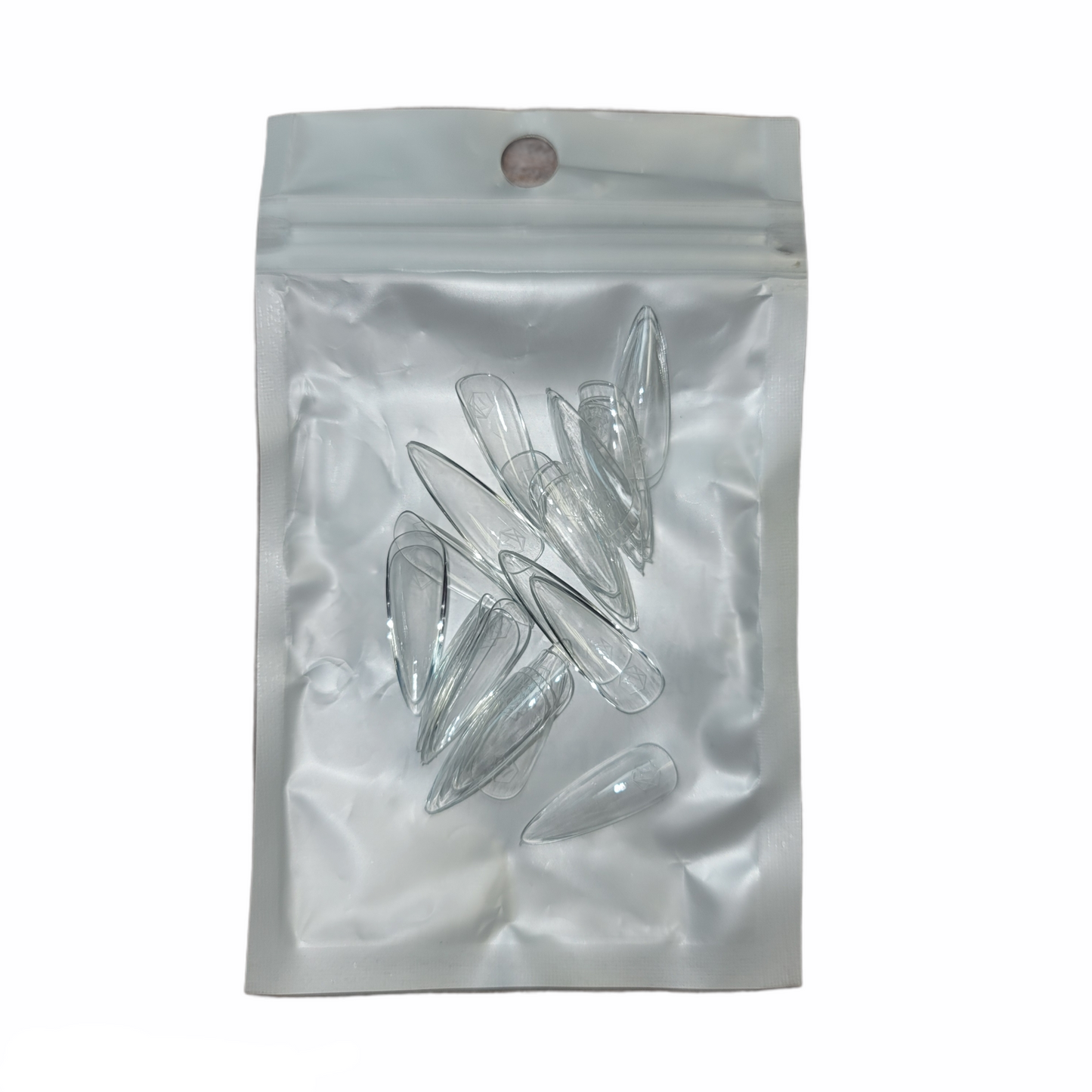 Harmony Gelish Soft Gel Tips Medium Stiletto 50 CT Refill