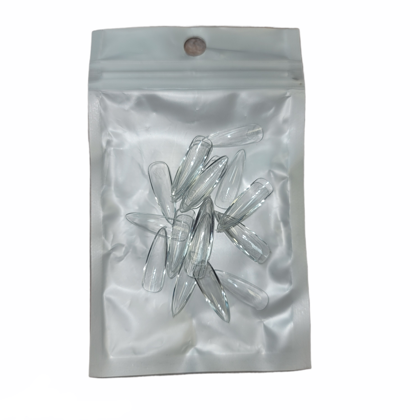 Harmony Gelish Soft Gel Tips Medium Stiletto 50 CT Refill