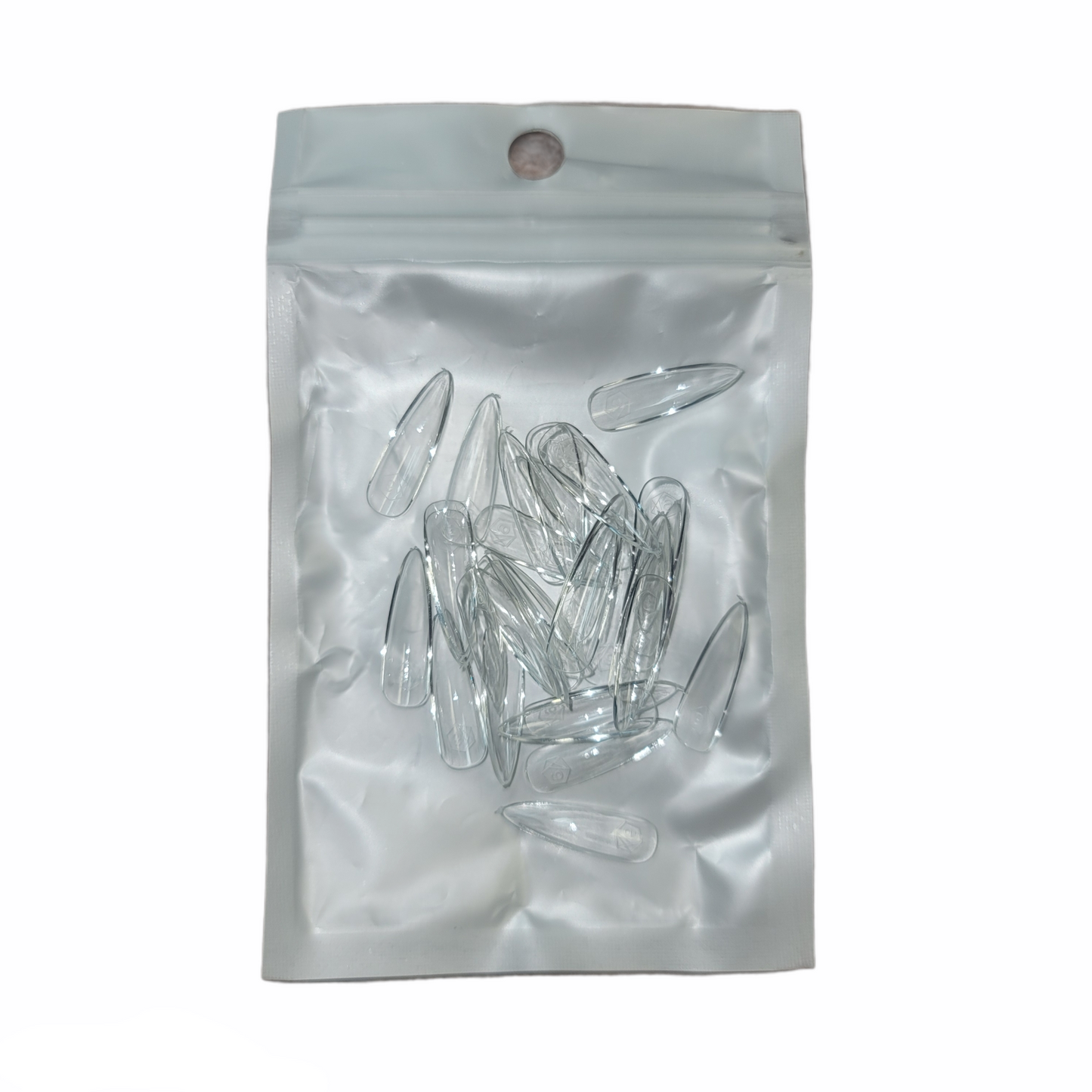 Harmony Gelish Soft Gel Tips Medium Stiletto 50 CT Refill