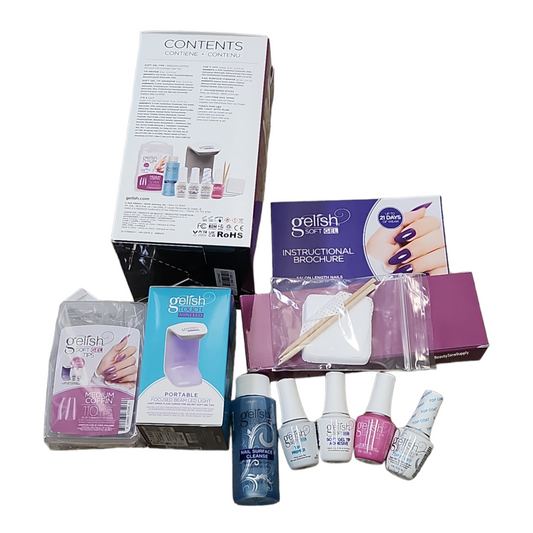 Harmony Gelish Soft Gel Intro Kit Medium Coffin #1270002a