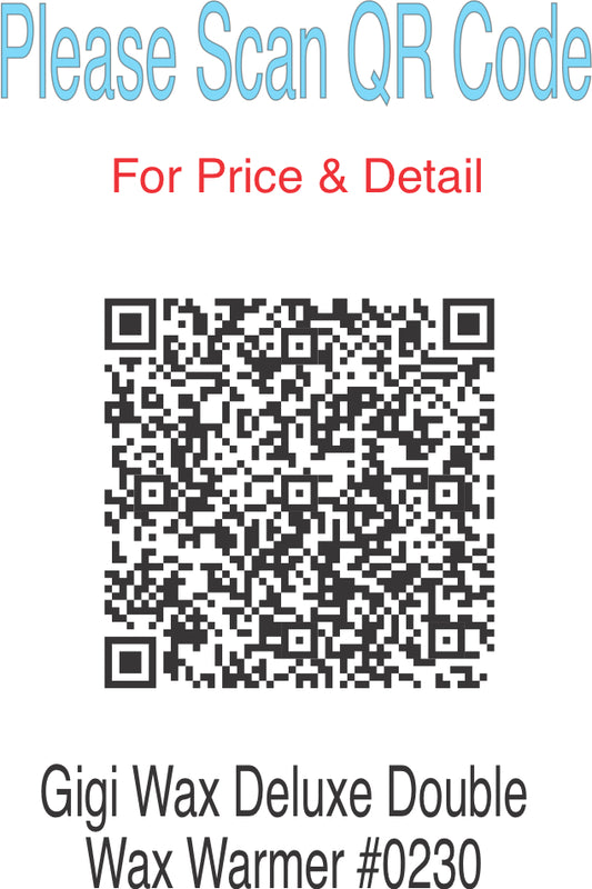 Gigi Wax Deluxe Double Wax Warmer #0230