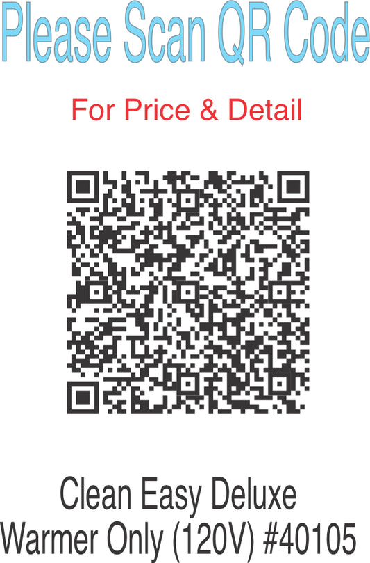 Clean Easy Deluxe Warmer Only (120V) #40105