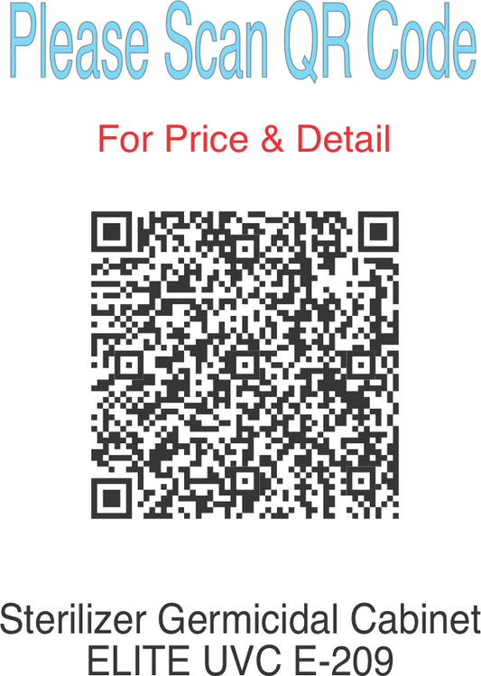 Sterilizer Cabinet Germicidal Elite UVC E-209