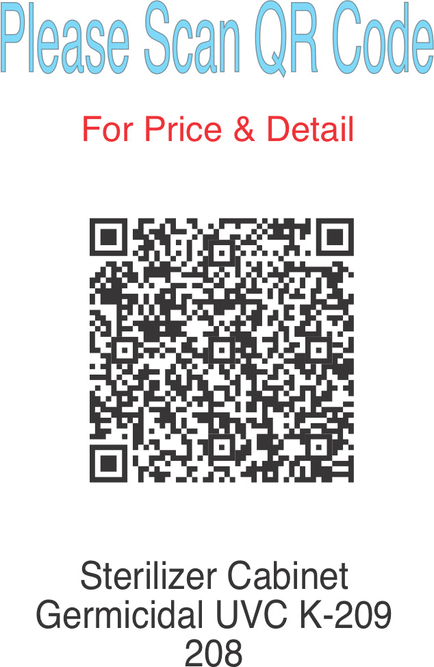 Sterilizer Cabinet Germicidal UVC K-209