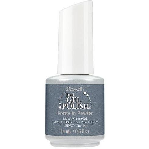 Ibd Just Gel Polish Pretty in Pewter 0.5 oz 56685