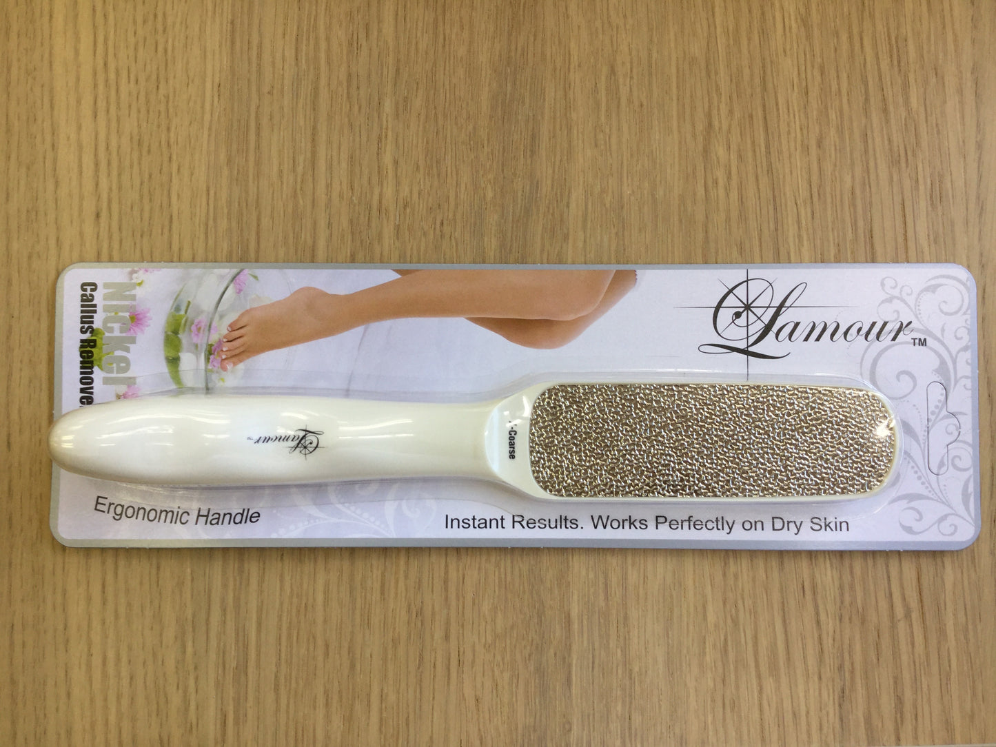Lamour Nickel Foot File Callus Remover NK950-Beauty Zone Nail Supply