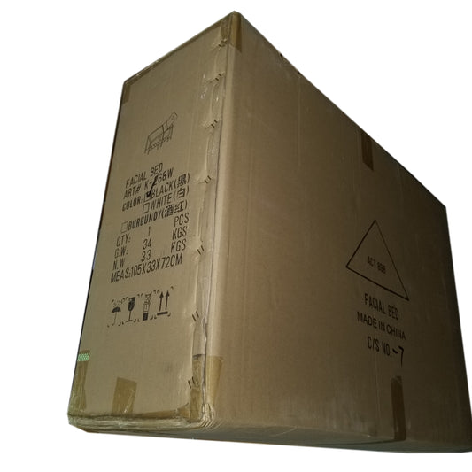 Massage bed 6 legs black #k-26815 - BeautyzoneNailSupply