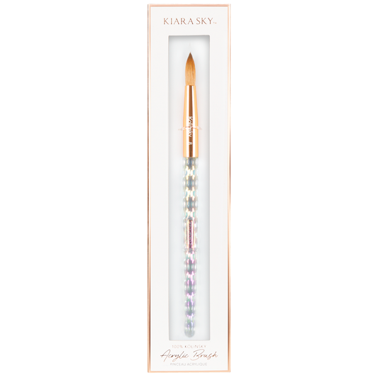 Kiara Sky Acrylic Nail Brush Kolinsky size 08